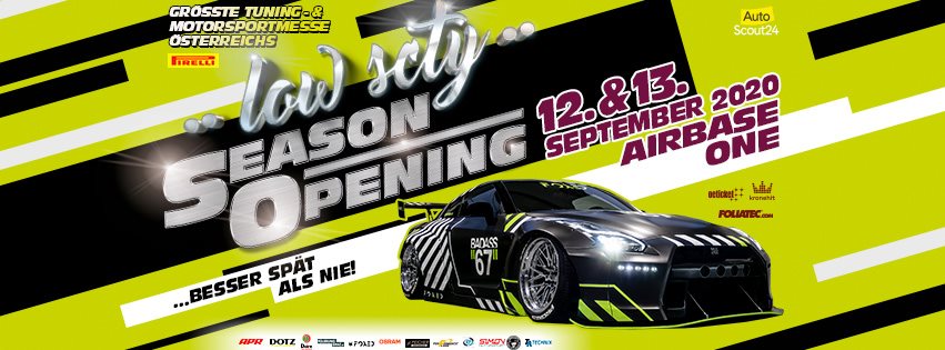 Du betrachtest gerade ••low scty•• Season Opening 2020 – besser spät als nie!